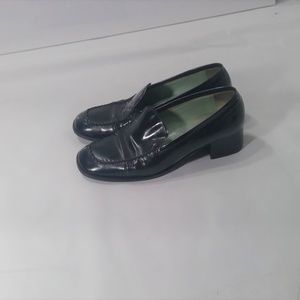 Sigerson Morrison Black Patent Loafers
